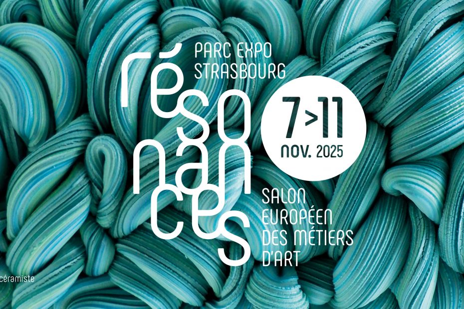 Affiche du salon européen des métiers d'art à Strasbourg du 7 au 11 novembre 2025