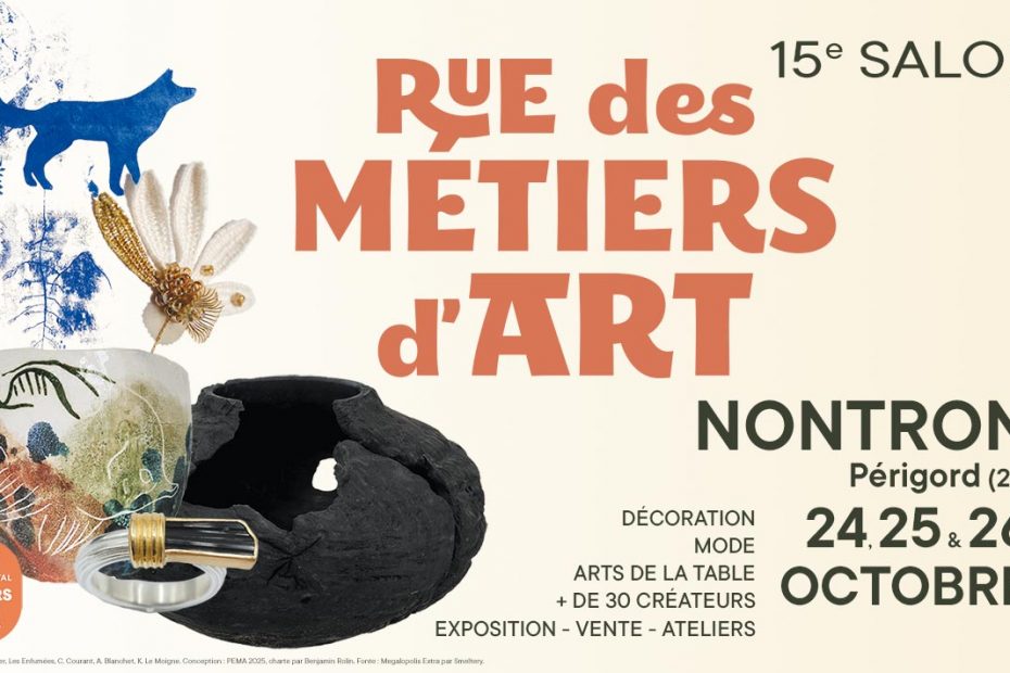 flyer salon rue des metiers d'art