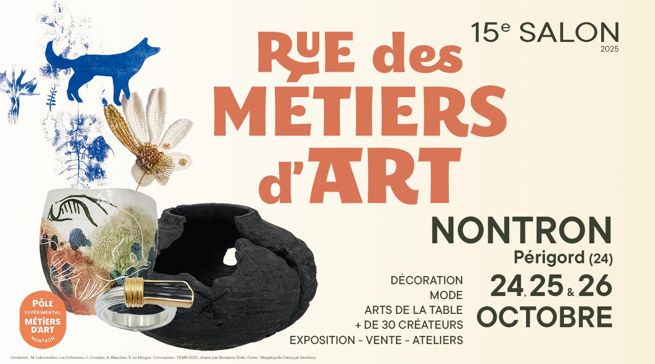 flyer salon rue des metiers d'art